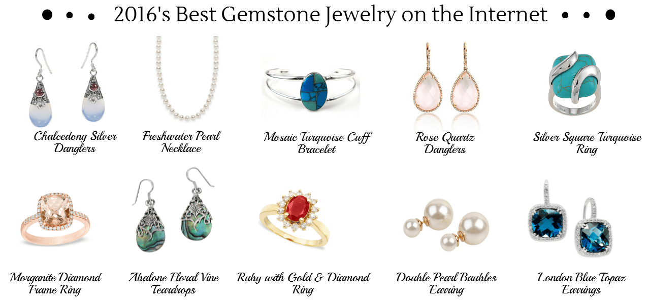 2016's best wholesale gemstone silver jewelry