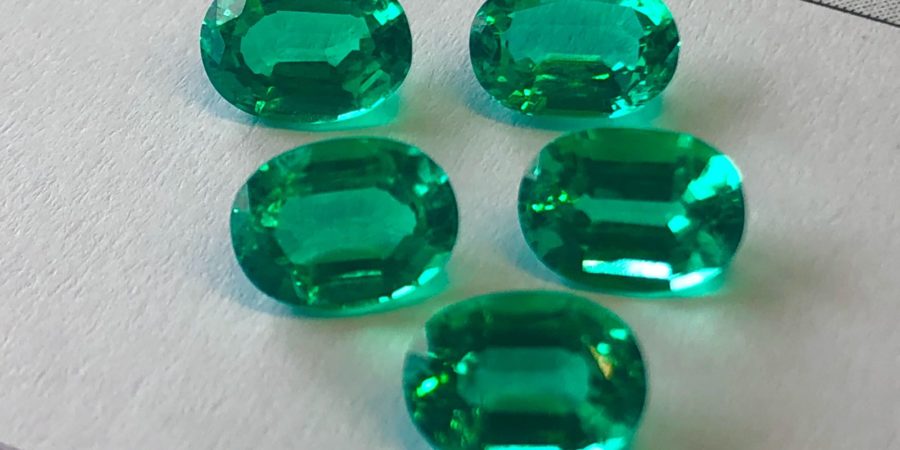 Lab Created Colombian Emeralds