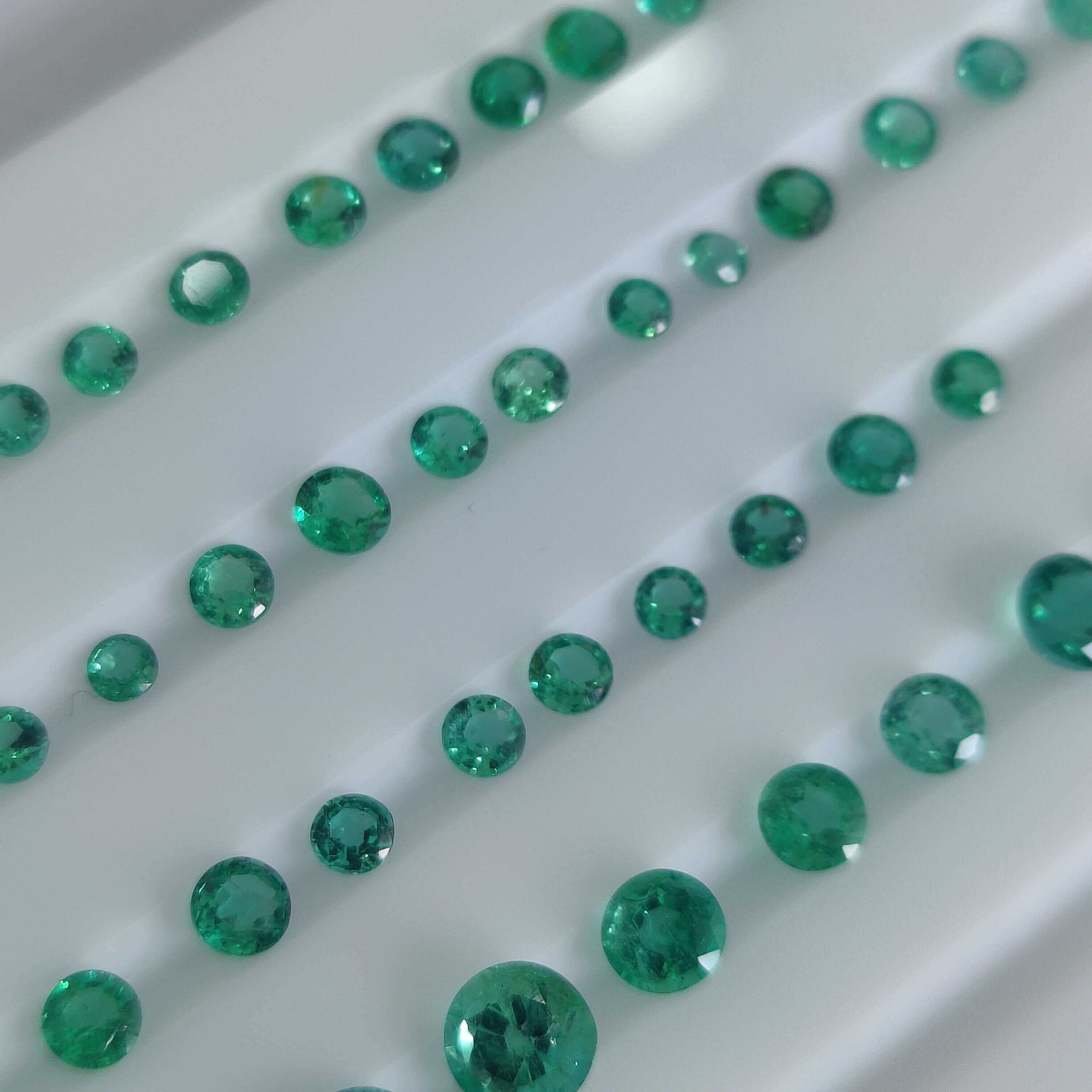 Lot of Zambian Emeralds