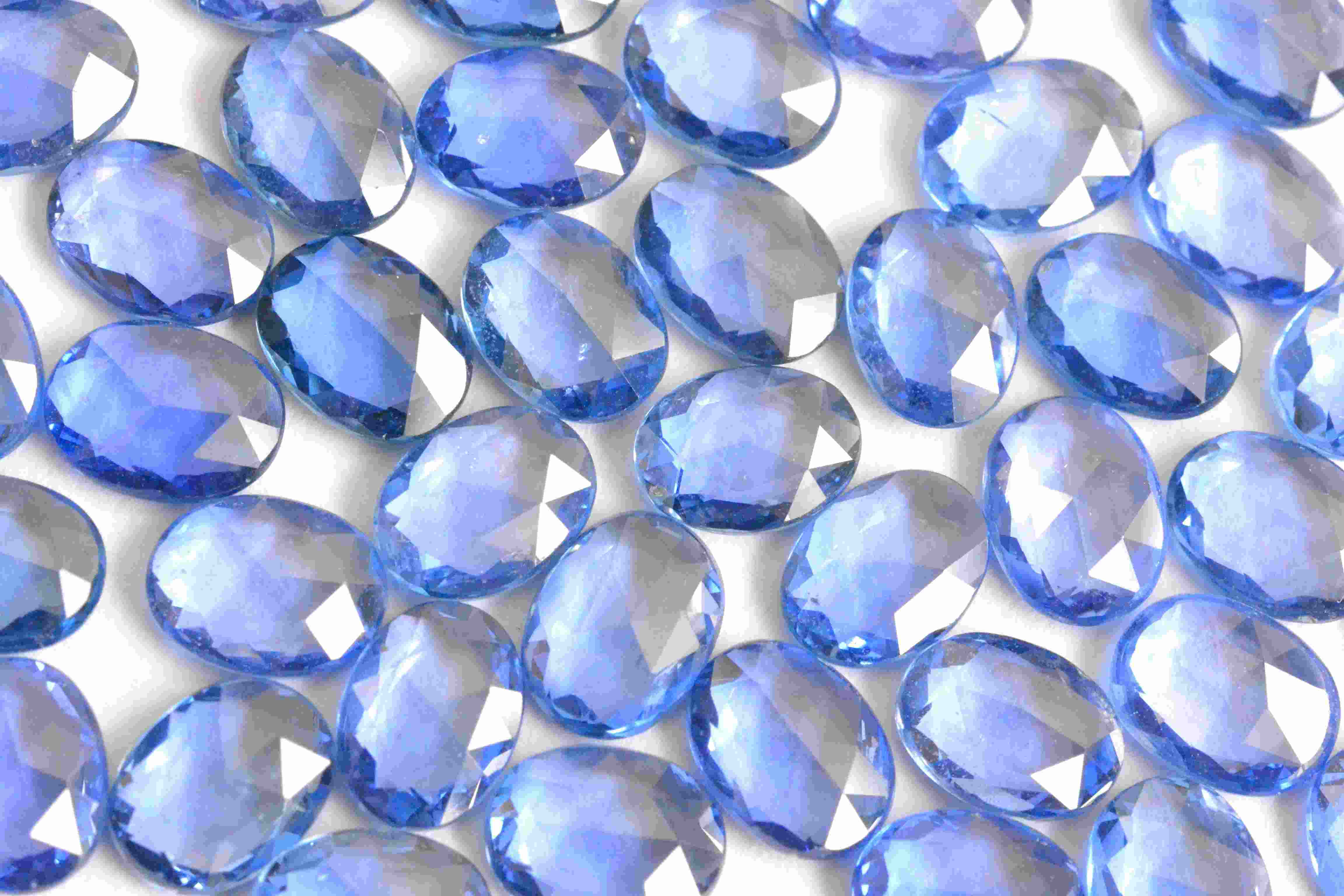 Blue Rose Cut Sapphires