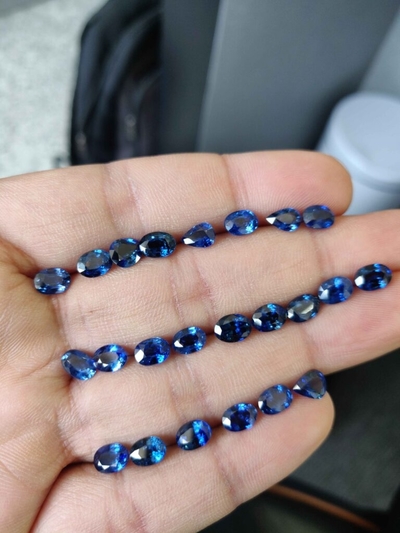 Blue Sapphires Caliberated