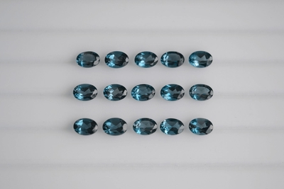 Jewelry Making London Blue Color Topaz Wholesale Price. Ratnagarbha London Blue Topaz Brilliant Cut Round Shape Faceted Loose Gem Stone