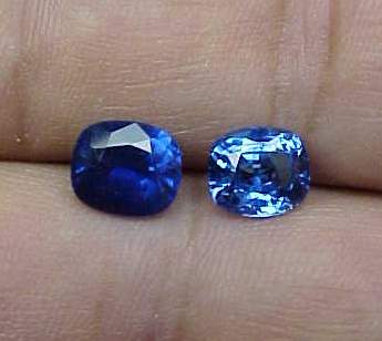 Blue Sapphire Stone From Thailand, Burma, Africa and Ceylon