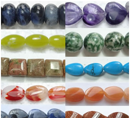 Beads and gems