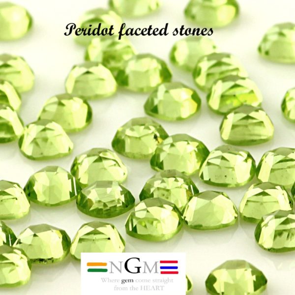 Wholesale supplier of peridot gemstones from Thailand