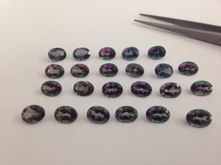 A photo from stock of our Mystic Topaz Gemstones
