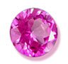 pink topaz rounds