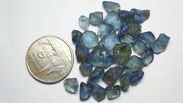African Blue Sapphires