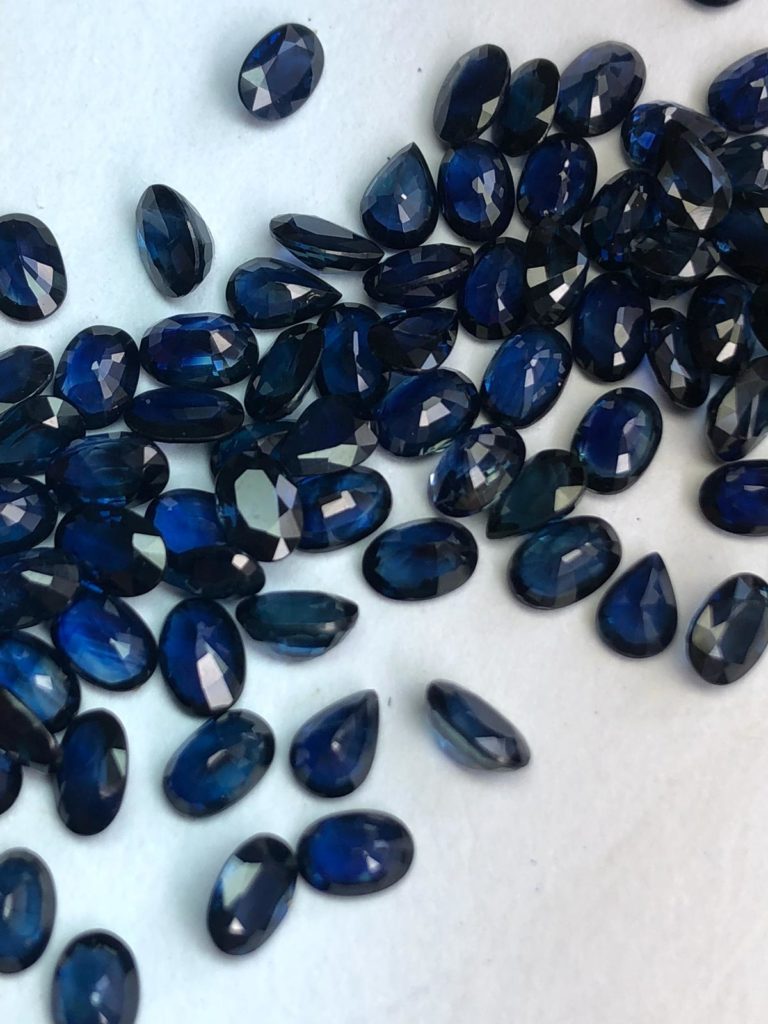 African Blue Sapphires