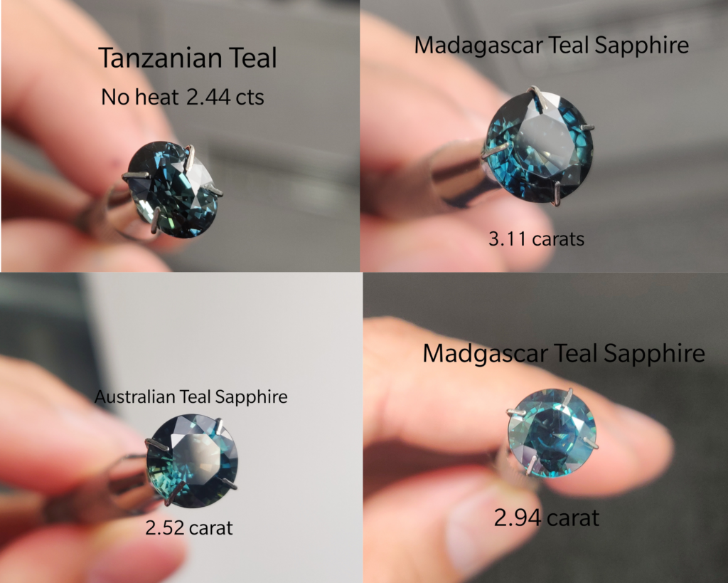 Teal Parti Sapphire Roman Disc Necklace – Sarah Gardner Jewellery