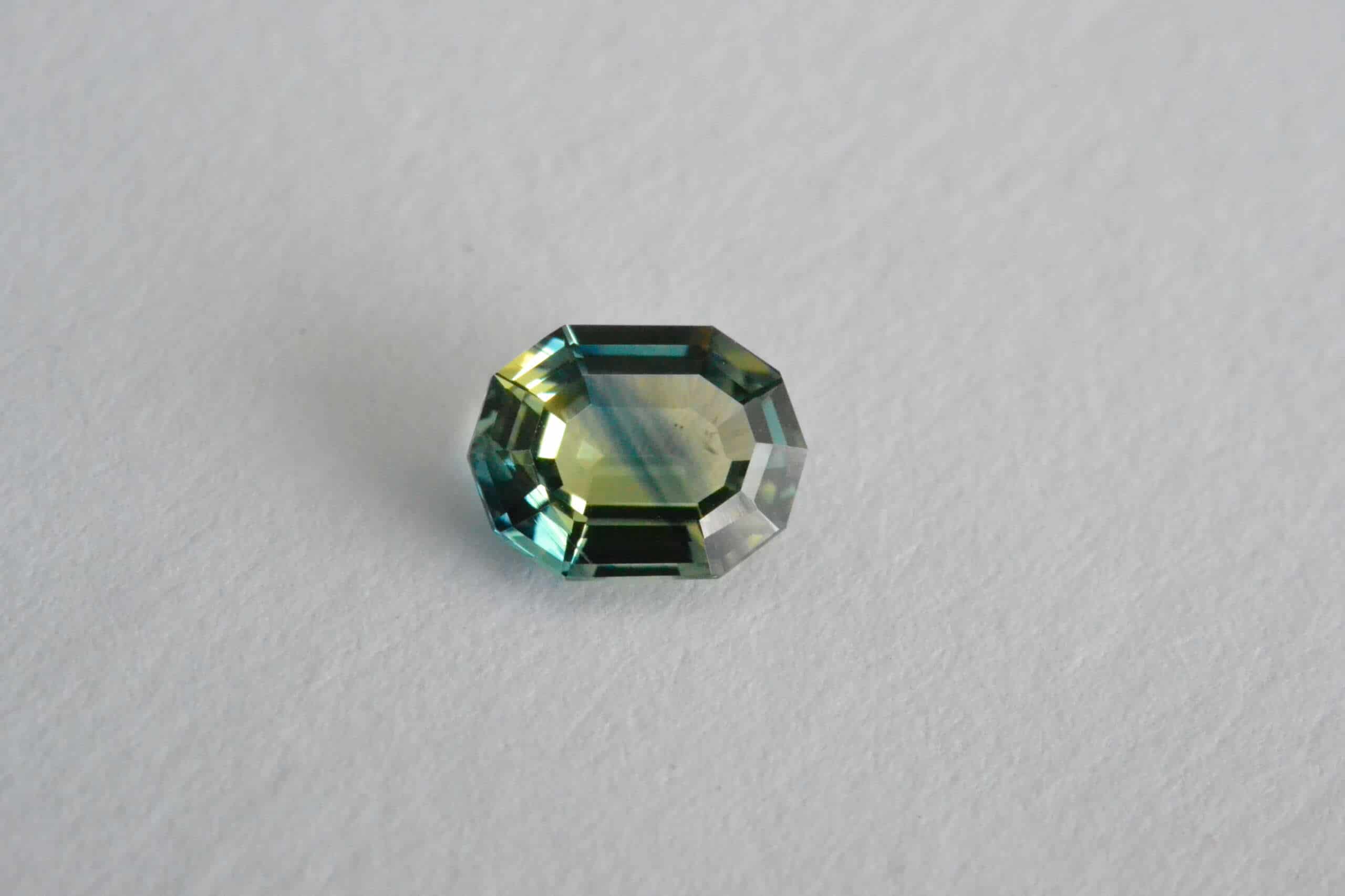 A Montana Parti sapphire, Courtesy Navneet Gems and Minerals