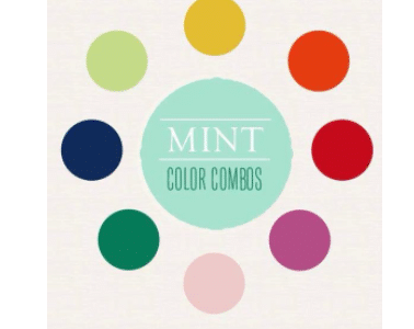 Mint tourmaline color combinations