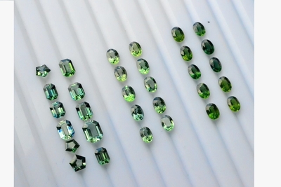 All Shades of Green Sapphires