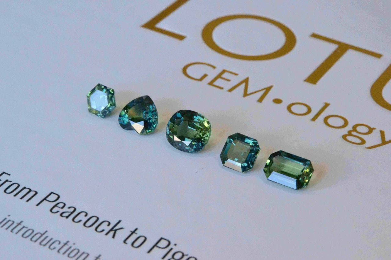 No 2 Teal Blue-Green Sapphires are alike.