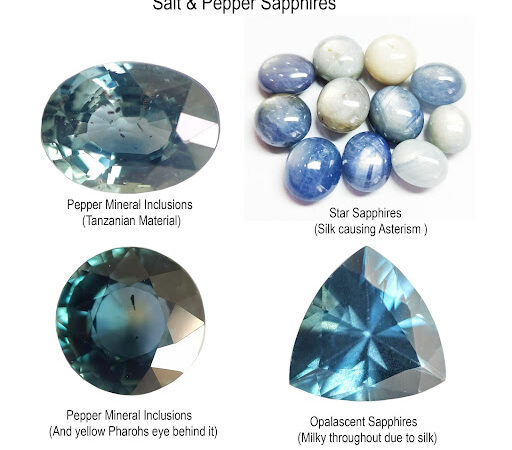 A clearer look at the distinct inclusions in sapphires