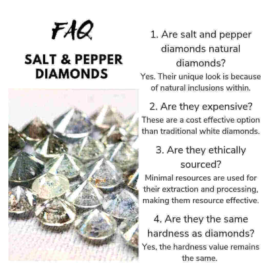 FAQ Salt & Pepper Diamonds