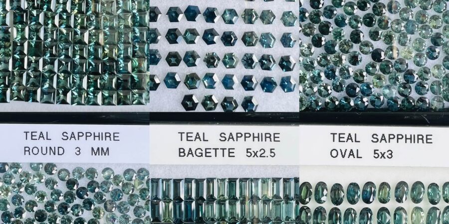 The Rising Popularity of Calibrated Gems in Jewellery with Mozambique Ruby and Teal Sapphires