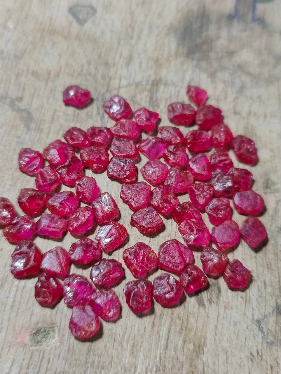 Ethically sourced Mozambique Ruby Rough, Wholesale Ruby, Rough Ruby