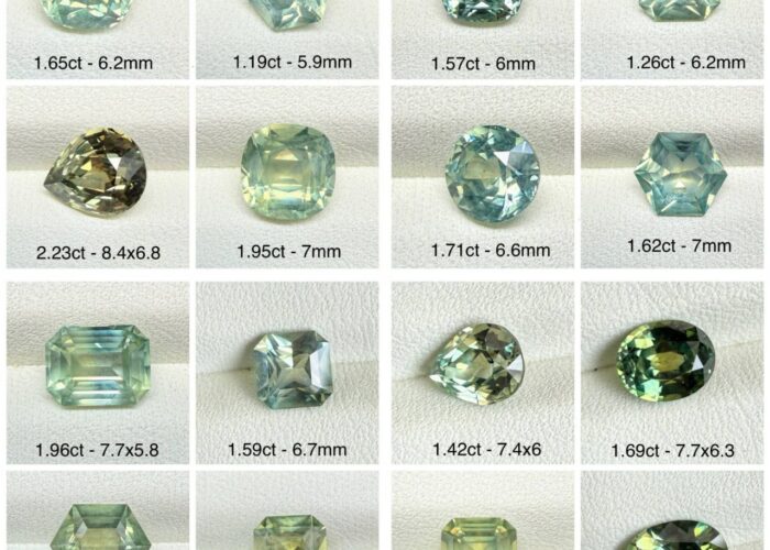 Single Stones No Heat Montana Sapphire