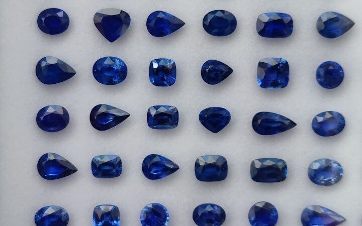 New Production of Natural Ceylon Sapphires from Sri Lanka