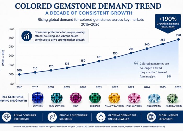 Colored Gemstone Demand Trend