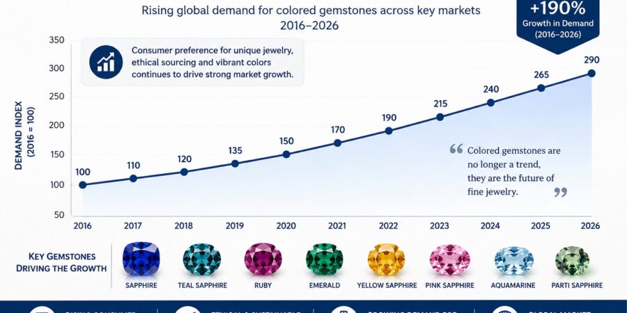 Colored Gemstone Demand Trend